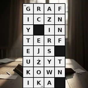 Hasło krzyżówkowe środowisko współpracujących ze sobą programów umożliwiających komunikację człowieka z komputerem w trybie graficznym - graficzny interfejs użytkownika – rozwiązanie, synonimy, podpowiedzi i definicje krzyżówkowe